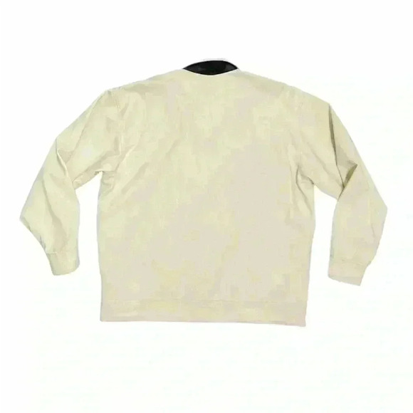 VINTAGE 90’S L.A RUBBER SOUL Full Zip Cream “Rubber” Jacket. Size XL - Picture 2 of 6